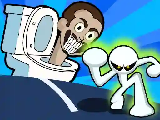 Permainan Stickman vs Skibidi Toilet talian