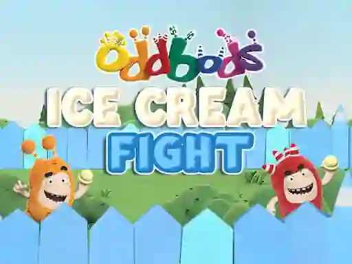 Permainan Oddbods Ice Cream Fight talian