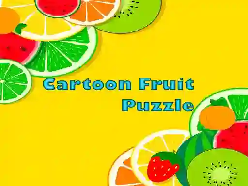 Permainan Cartoon Fruit Puzzle talian
