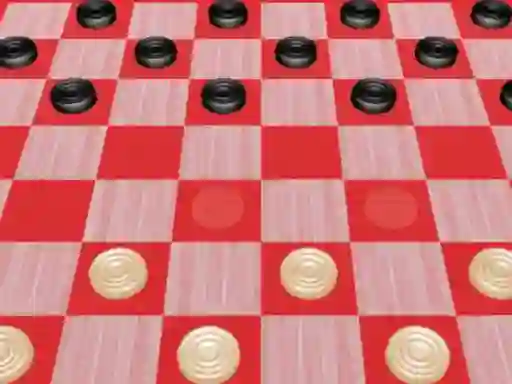 Permainan Checkers 3d talian