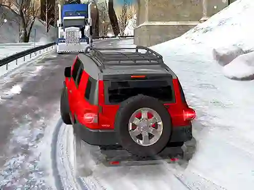 Permainan Heavy Jeep Winter Driving talian