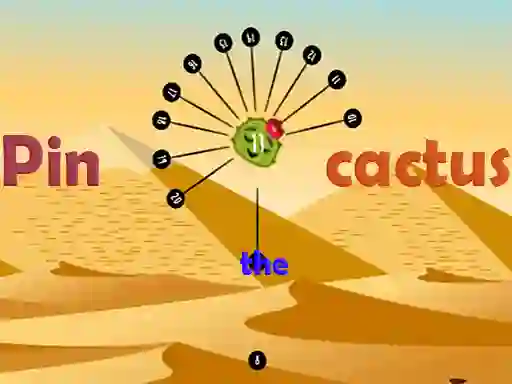 Permainan Pin the cactus talian