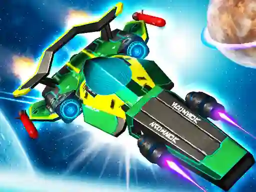 Permainan Cyber Racer Battles talian
