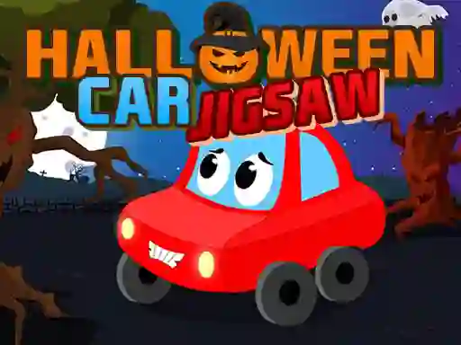 Permainan Halloween Car Jigsaw talian