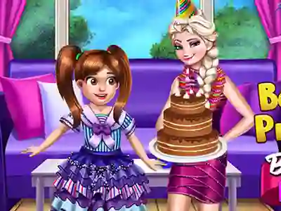 Permainan Princess baby birthday talian