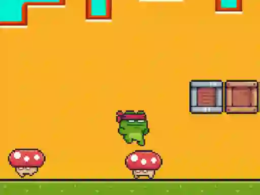 Permainan Ninja Frog Adventure talian
