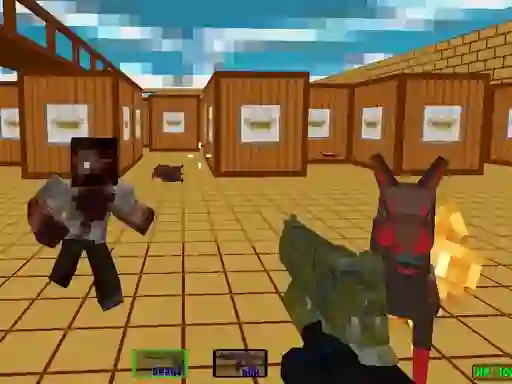 Permainan Pixel Swat Zombie Survival talian
