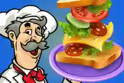 Permainan Sandwich Baker talian
