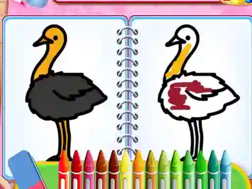Permainan Coloring Birds Game talian