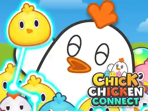 Permainan Chick Chicken Connect talian