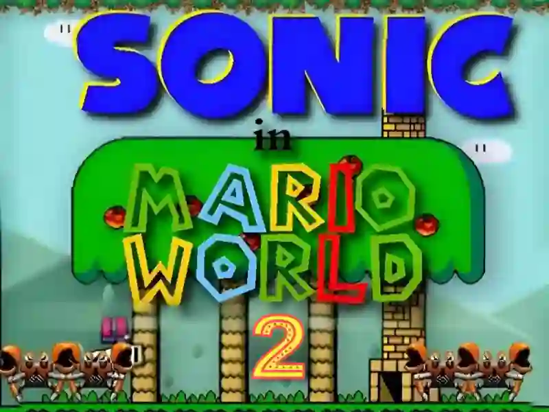 Permainan Sonic in Mario World 2 talian