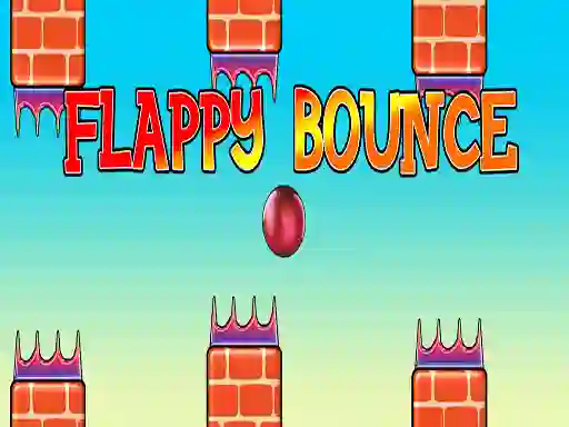 Permainan Flappy Bounce talian