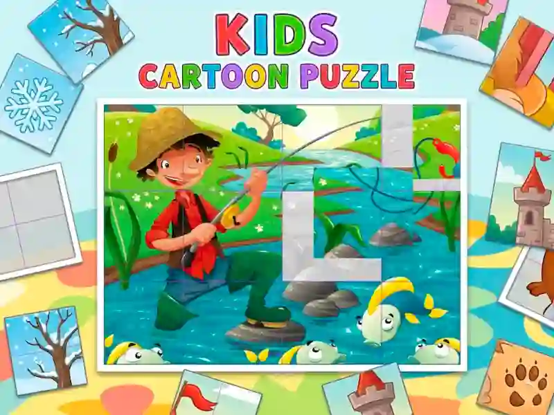 Permainan Kids Cartoon Puzzle talian
