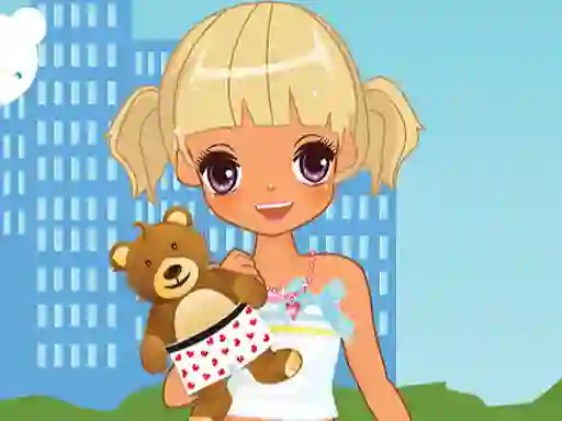 Permainan Little Girl Dress Up talian