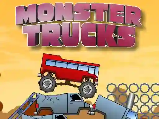 Permainan Monster Trucks Challenge talian