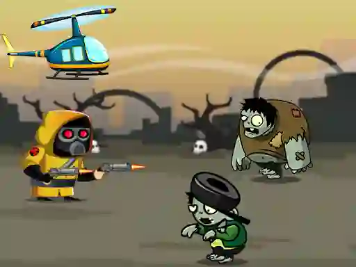 Permainan Crazy Zombie Hunter talian