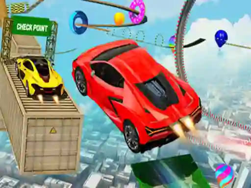 Permainan Crazy Car Stunt Descent GT talian