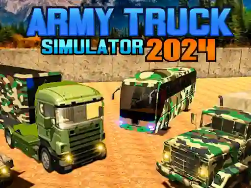 Permainan Army Truck Simulator 2024 talian