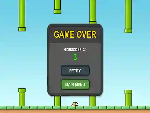 Permainan Flappy Bird talian