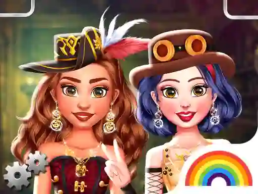 Permainan Princess Girls Steampunk Rivalry talian