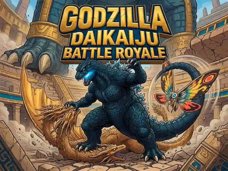 Permainan Godzilla Daikaiju Battle Royale talian