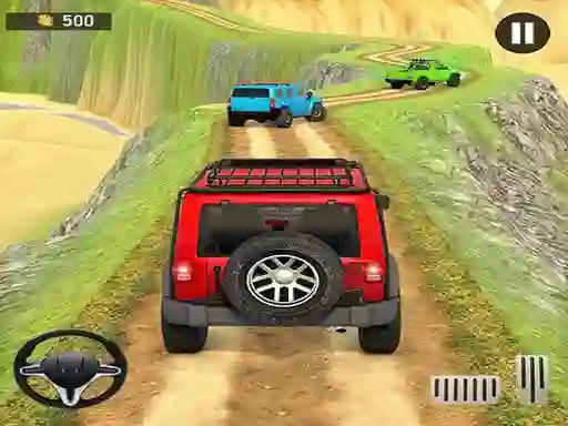 Permainan Offroad jeep driving talian