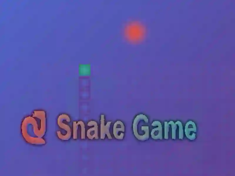 Permainan Snake game talian