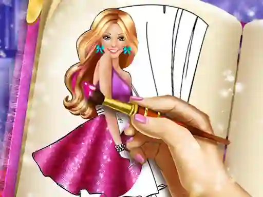Permainan Doll Coloring Book talian