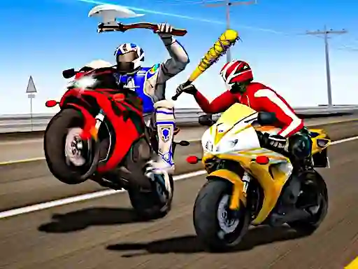 Permainan Biker Battle 3D talian