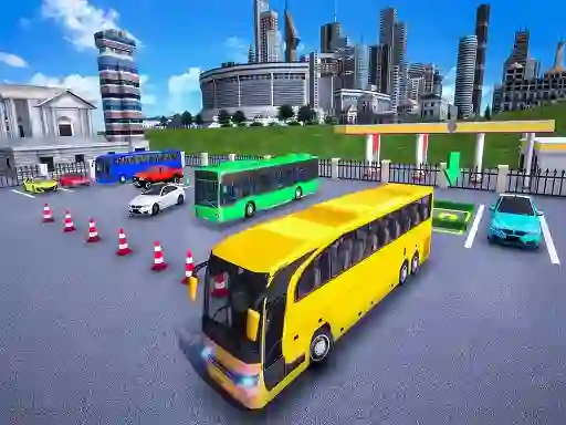 Permainan City Coach Bus Parking Adventure Simulator 2020 talian