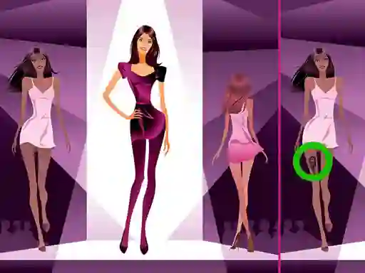 Permainan Fashion Models Differences talian