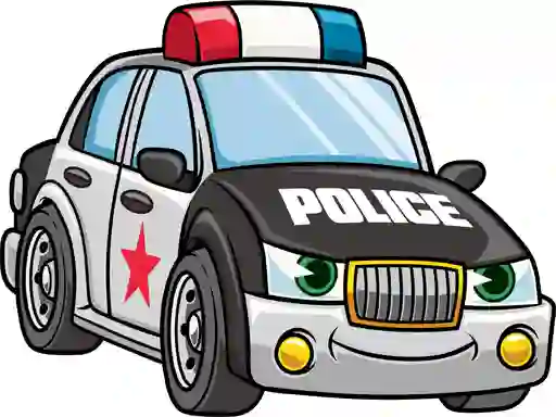 Permainan Cartoon Police Cars talian