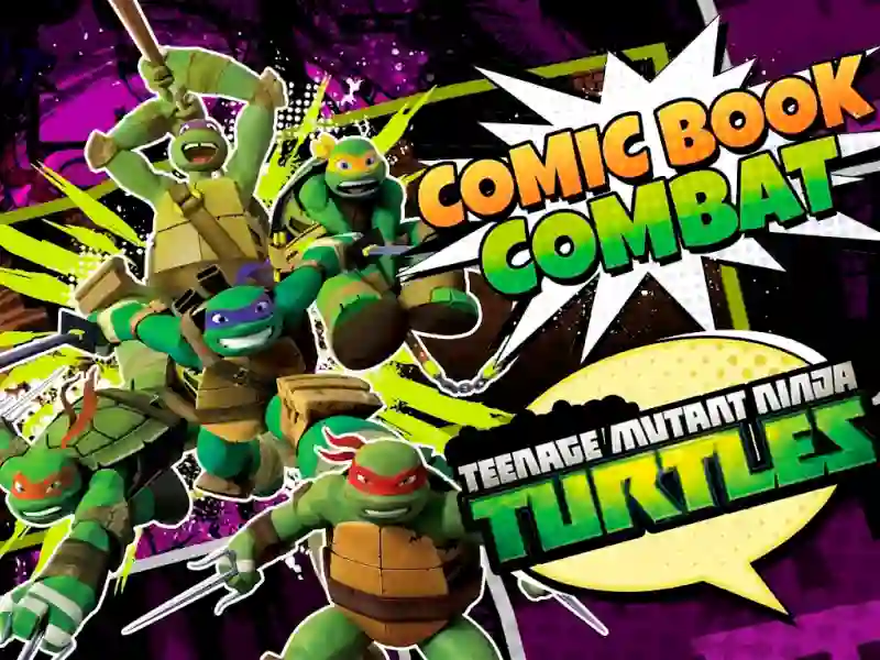 Permainan Teenage Mutant Ninja Turtles Comic book Combat talian