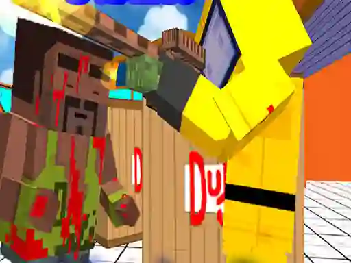 Permainan Combat Blocky Strike talian