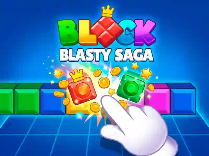 Permainan Block Blasty Saga talian
