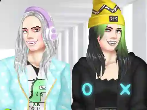 Permainan Billie Eilish Makeover talian
