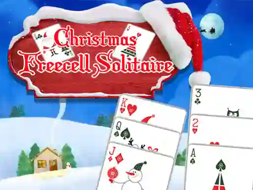 Permainan Freecell Christmas Solitaire talian