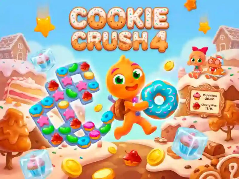 Permainan Cookie Crush 4 talian
