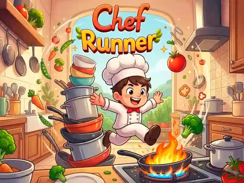 Permainan Chef Runner talian