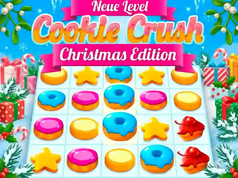 Permainan Cookie Crush: Christmas Edition talian