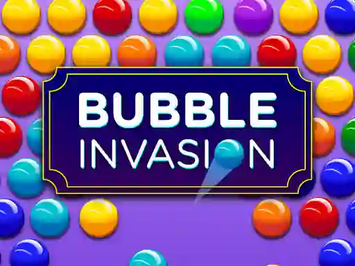 Permainan Bubble Invasion talian