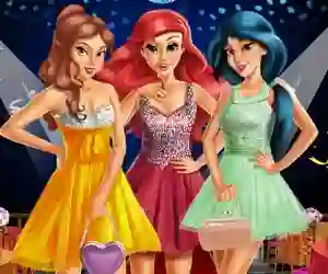 Permainan Princesses Prom Night talian