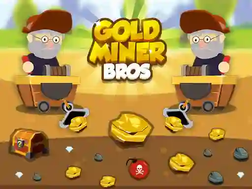 Permainan Gold Miner Bros talian