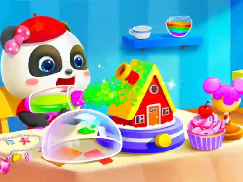 Permainan Baby Panda Kids Crafts DIY talian