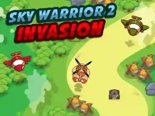 Permainan Sky Warrior 2 Invasion talian