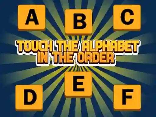 Permainan Touch The Alphabet In The Oder talian
