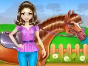 Permainan Horse Care and Riding talian