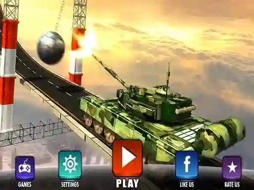 Permainan Impossible Army Tank Driving Simulator Tracks talian