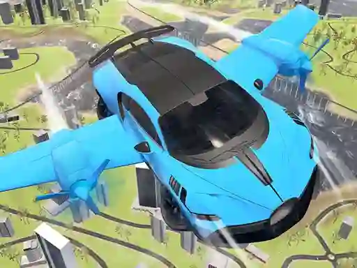 Permainan Real Sports Flying Car 3d talian