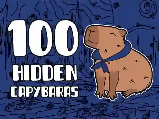 Permainan 100 Hidden Capybaras talian